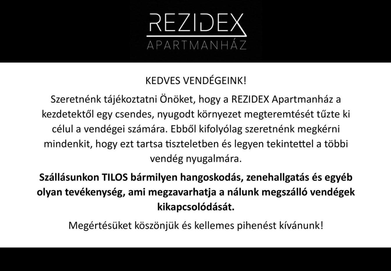 سيغيد Rezidex Apartmanhaz المظهر الخارجي الصورة